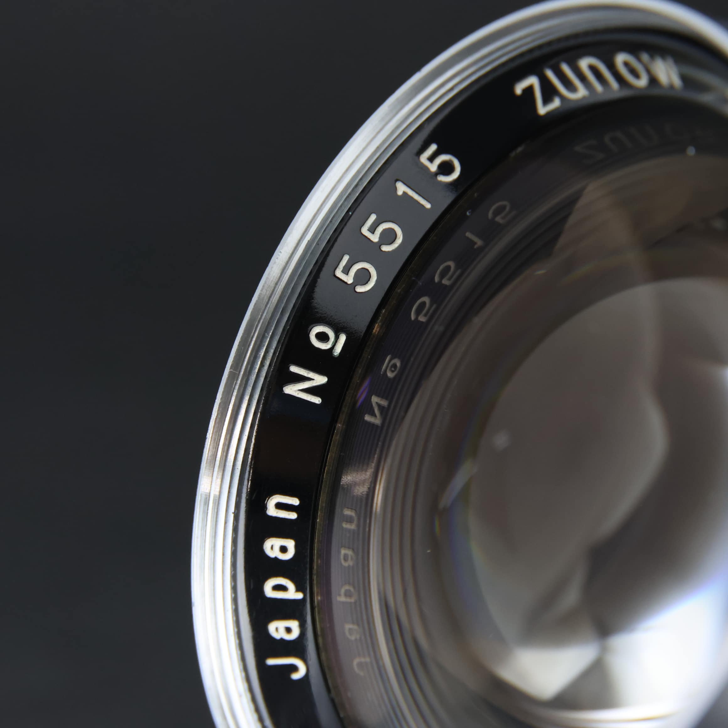 中古)Zunow (ズノー) 50mm F1.1 (ライカL) ※鏡筒オール（商品ID