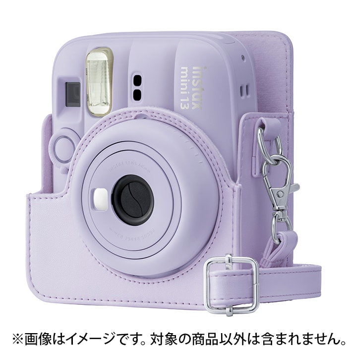 新品)FUJIFILM (フジフイルム) instax mini 13 カメラケース パープル