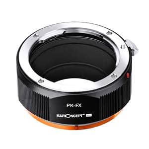 K&F Concept (ケーアンドエフ・コンセプト) マウントアダプター ペンタックスKレンズ/フジフイルムXボディ用 KF-PKX.P メイン