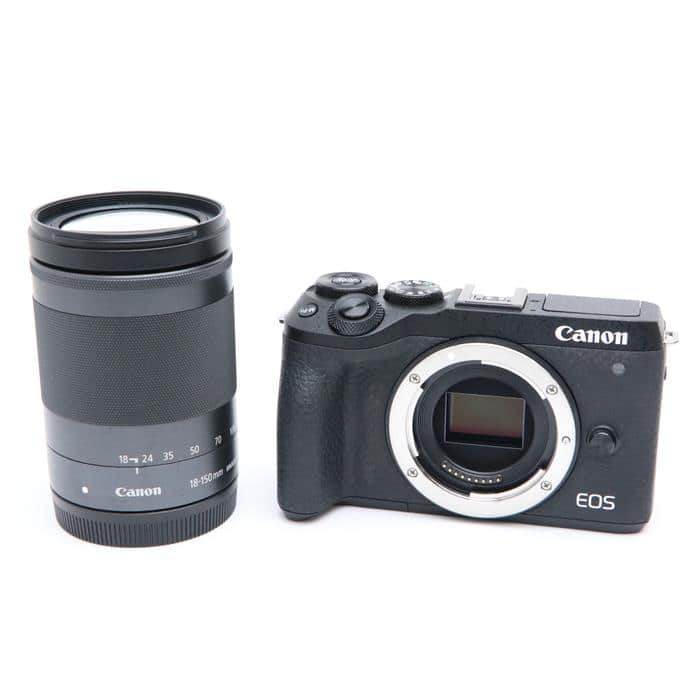 (中古)Canon (キヤノン) EOS M6 Mark II EF-M18-150 IS STMレンズキット  ブラック（商品ID：3717015997474）詳細ページ | デジタルカメラ、ミラーレスカメラ、交換レンズの総合サイト｜マップカメラ