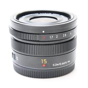 新品)Panasonic (パナソニック) LEICA DG SUMMILUX 15mm F1.7