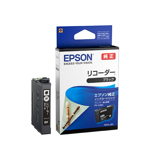 新品)EPSON (エプソン) インクカートリッジ リコーダー RDH-BK