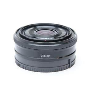 新品)SONY (ソニー) E 20mm F2.8 SEL20F28（商品ID