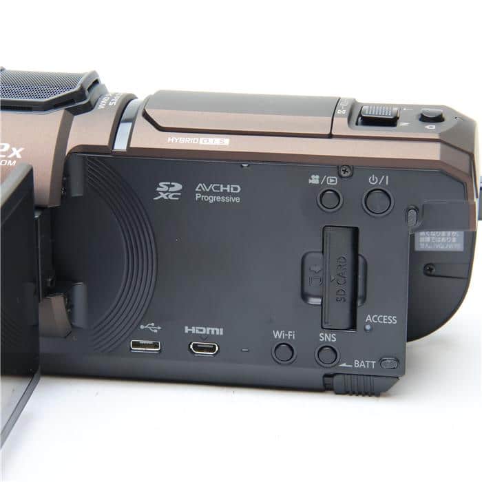中古)Panasonic (パナソニック) デジタル4Kビデオカメラ HC-WX2M
