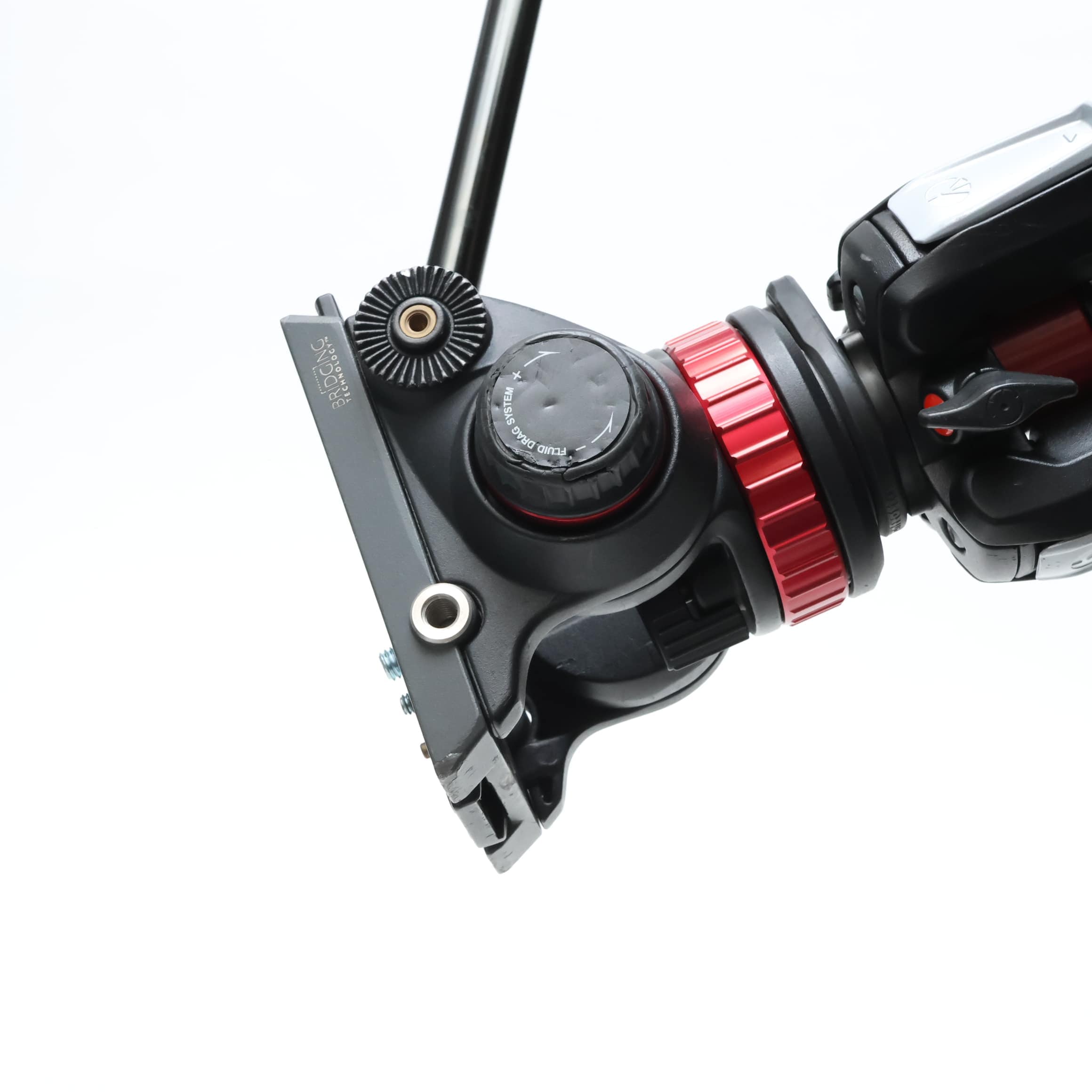 中古)Manfrotto (マンフロット) 055プロアルミニウム三脚3段+MVH502AH