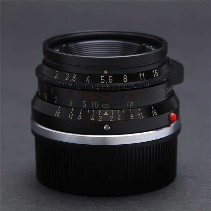LEICA - 【中古】(ライカ) Leica ズミクロン M35/2 眼鏡付キ 8枚玉 中古】(ライカ) Leica ズミクロン M35/2 眼鏡付キ 8枚玉｜ナニワ