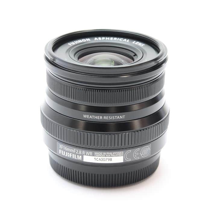 FUJIFILM フジノンレンズ XF16mm F2.8 フジノンレンズ XF16mmF2.8 R WR ブラック: レンズ・フィルター