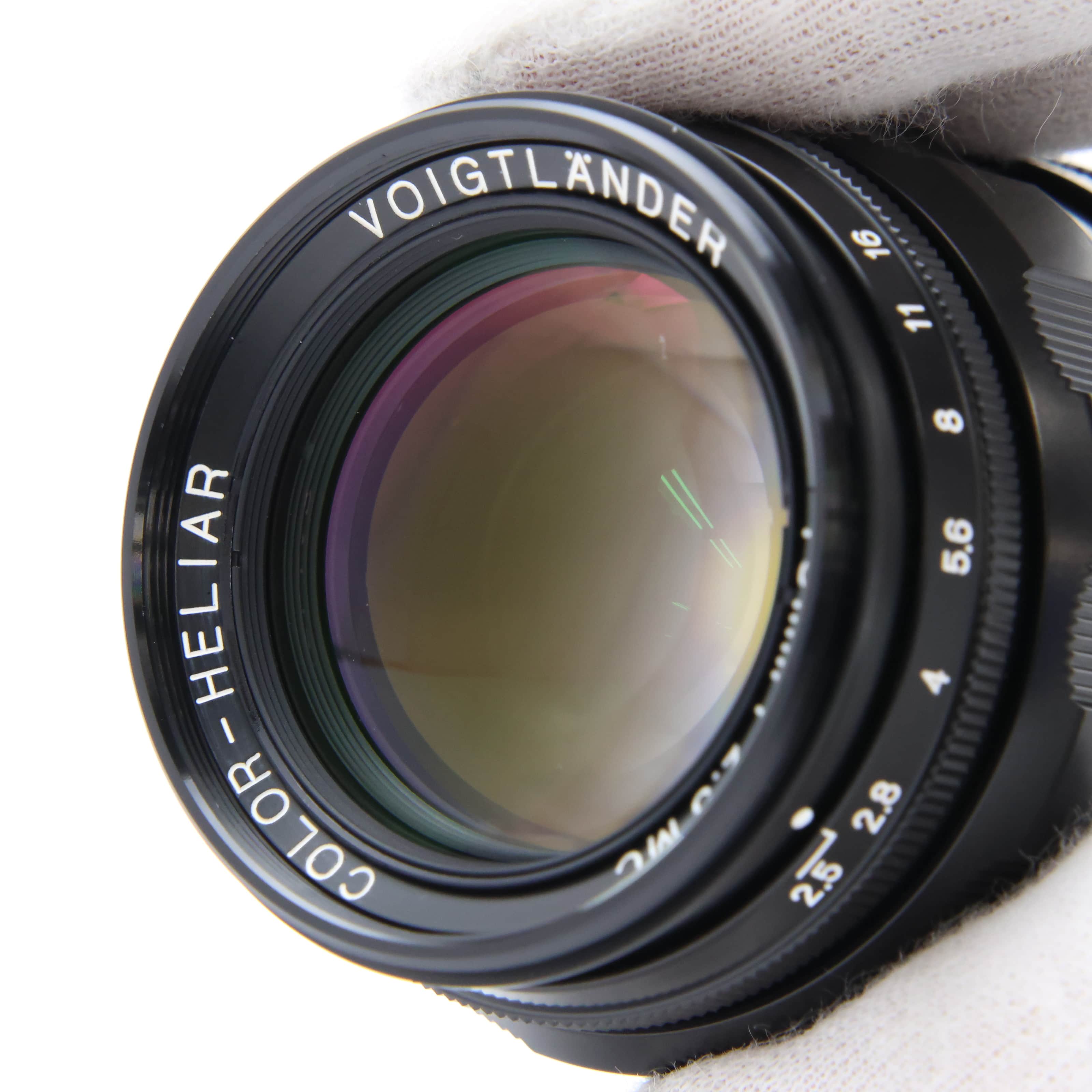 中古)Voigtlander (フォクトレンダー) COLOR-HELIAR 75mm F2.5