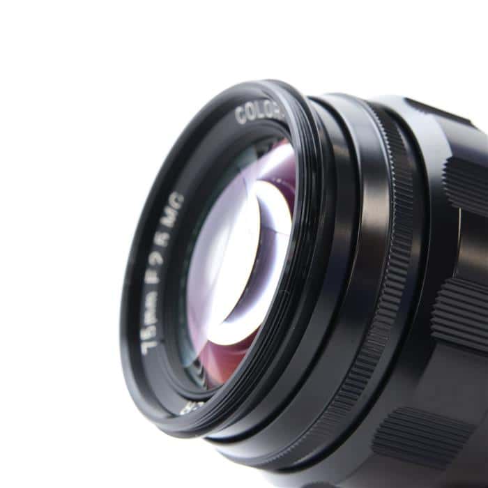 VOIGTLANDER COLOR-HELIAR 75mm F2.5 ブラック 中古)Voigtlander (フォクトレンダー) COLOR-HELIAR 75mm F2.5