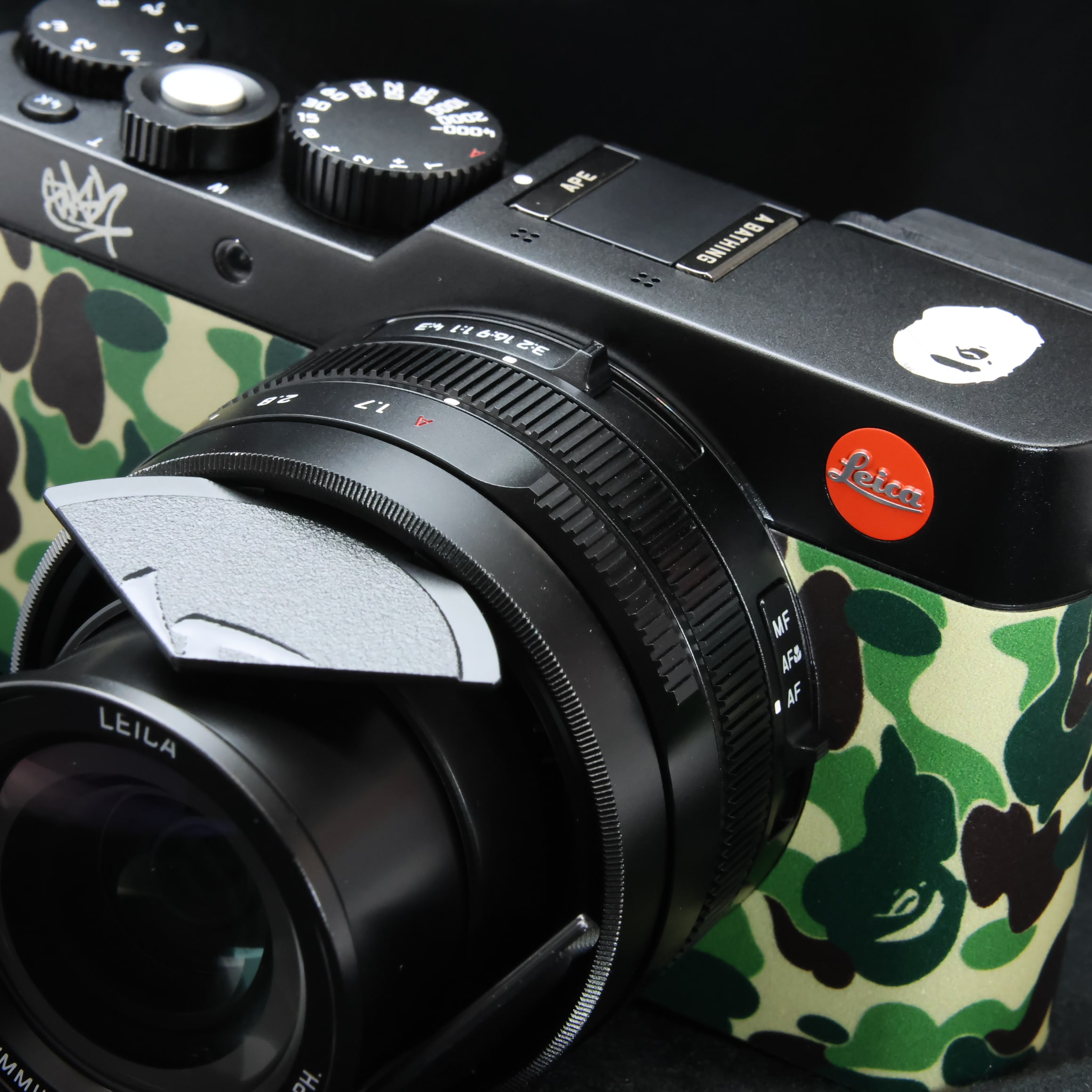 Leica D-Lux7 ライカ ブラック 中古品 中古)Leica (ライカ) D-LUX7 A BATHING APE × STASH ブラック（商品ID