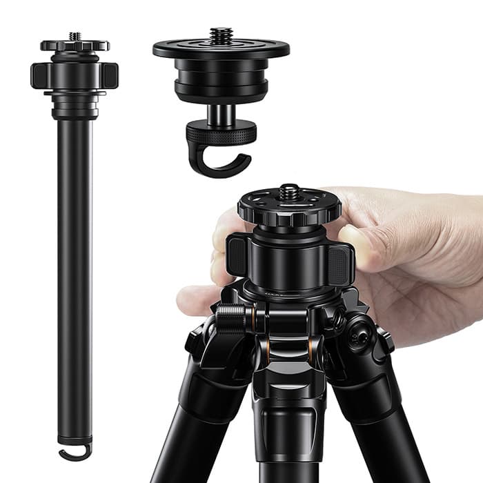 新品)Leofoto（レオフォト） カーボン4段三脚 LG-284C+LH-36R 雲台