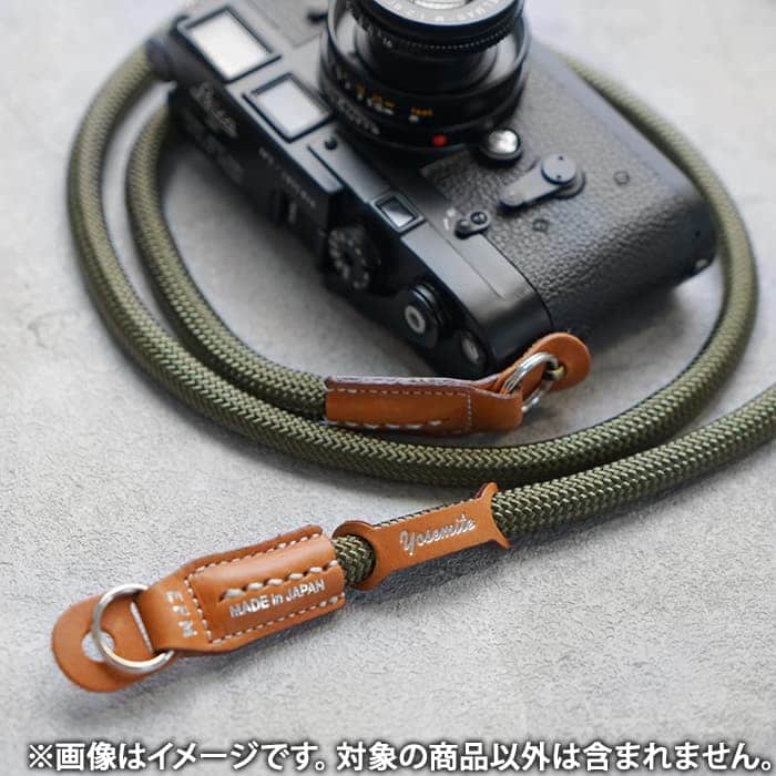 新品)YOSEMITE（ヨセミテ） YOSEMITE CAMERA STRAP 126cm HUNTER KHAKI