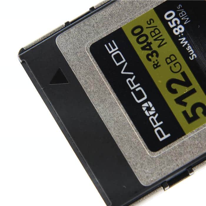 プログレードデジタル、CFexpress 4.0 Type BカードのGOLD
