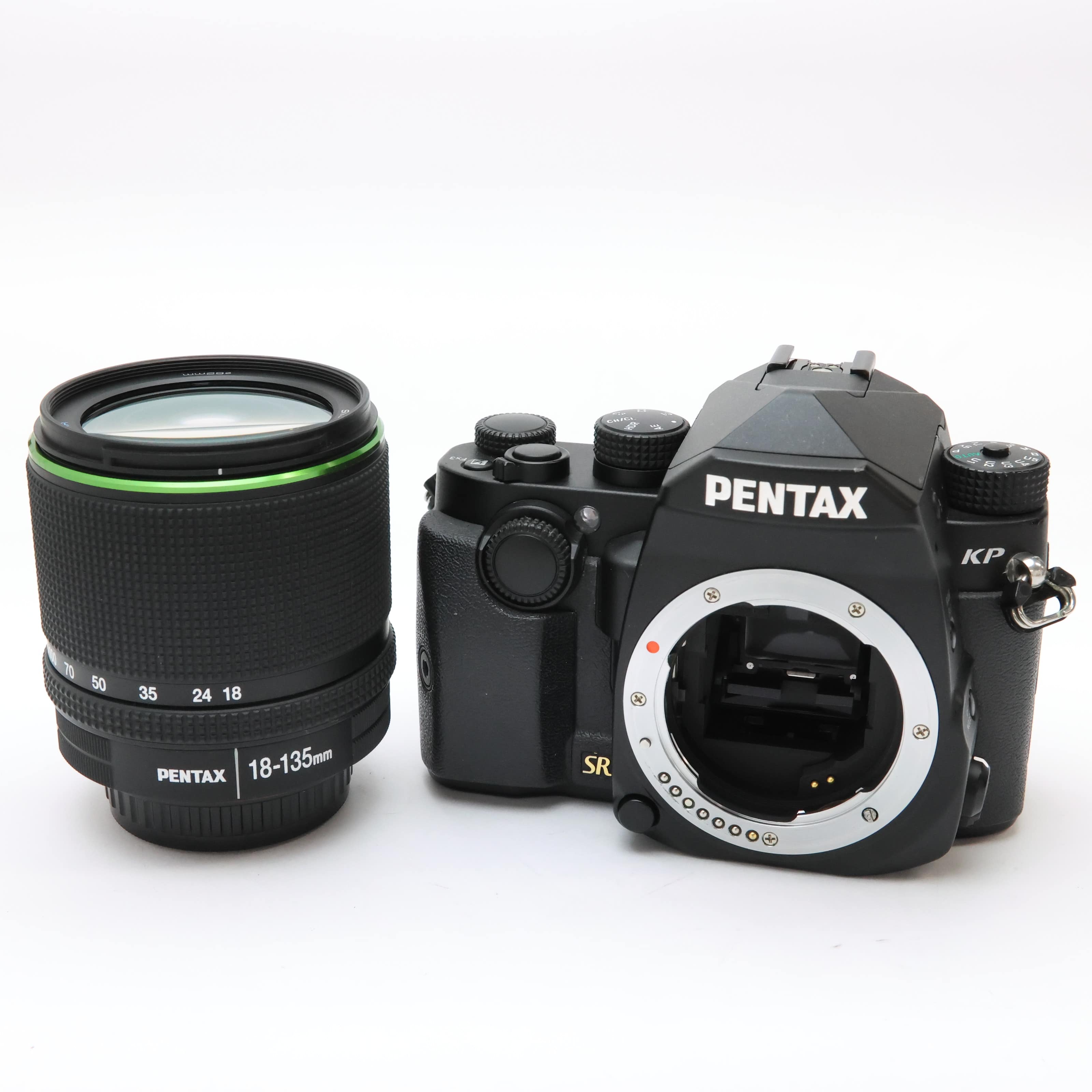中古)PENTAX (ペンタックス) KP 18-135WR レンズキット ブラック 中古)PENTAX (ペンタックス) KP 18-135WR レンズキット ブラック