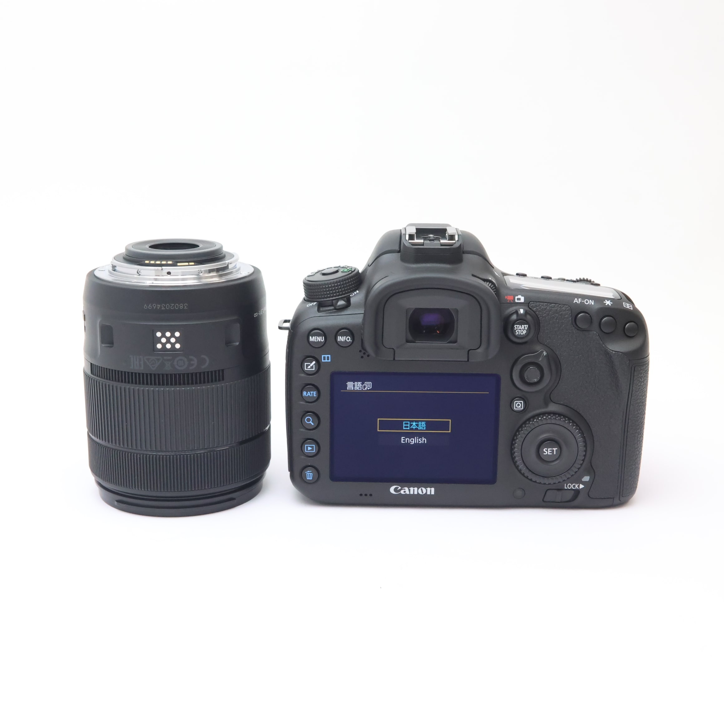 中古)Canon (キヤノン) EOS 7D Mark II EF-S18-135 IS USM レンズ