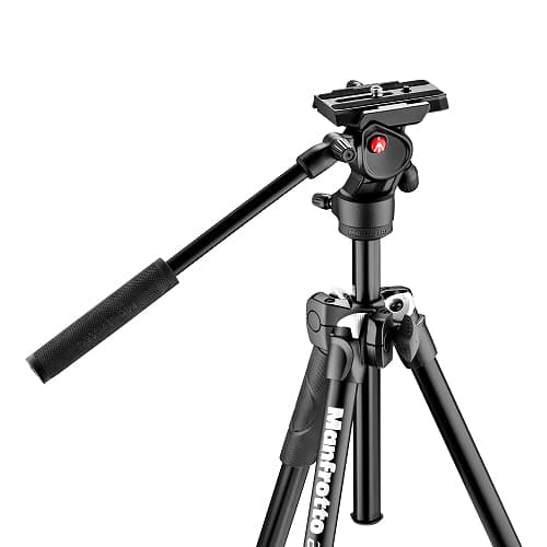 新品)Manfrotto (マンフロット) ビデオ三脚キット 290LIGHT + MVH400AH