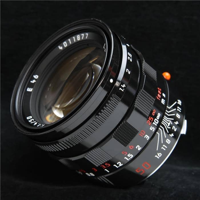 ズミルックス M50mm F1.4 フード組込