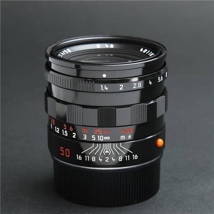 ズミルックス M50mm F1.4 フード組込