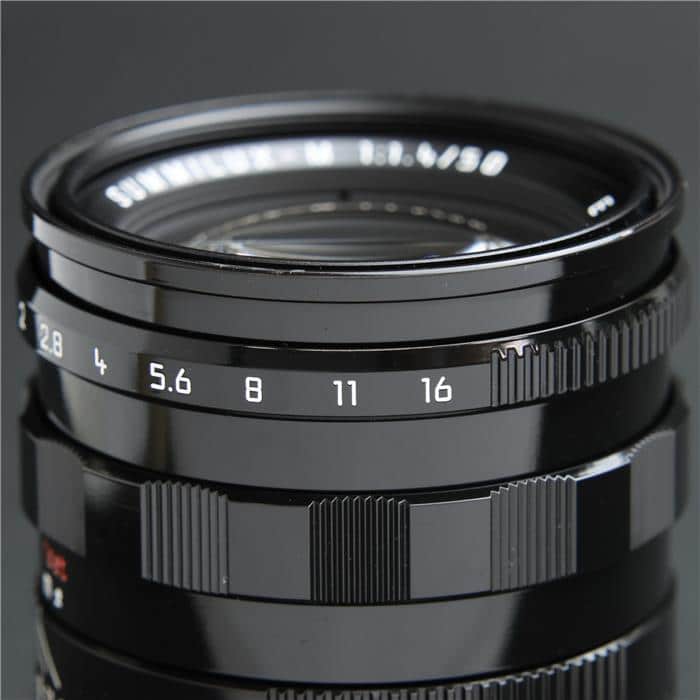 ズミルックス M50mm F1.4 フード組込