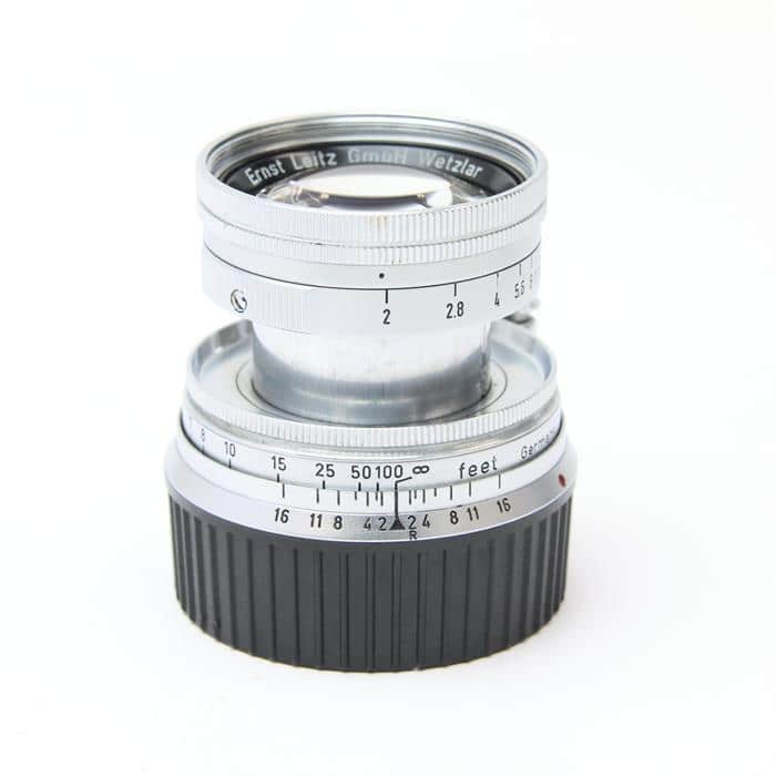 LEICA - 【中古】(ライカ) Leica ズミクロン L 50/2 沈胴 中古】(ライカ) Leica ズミクロンL 50mm F2 沈胴【1955年製造