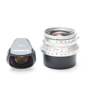 フォクトレンダーカラースコパー　21mm f4(L) 専用ファインダー付 商品レビュー：フォクトレンダー COLOR-SKOPAR 21mm F4 P VM
