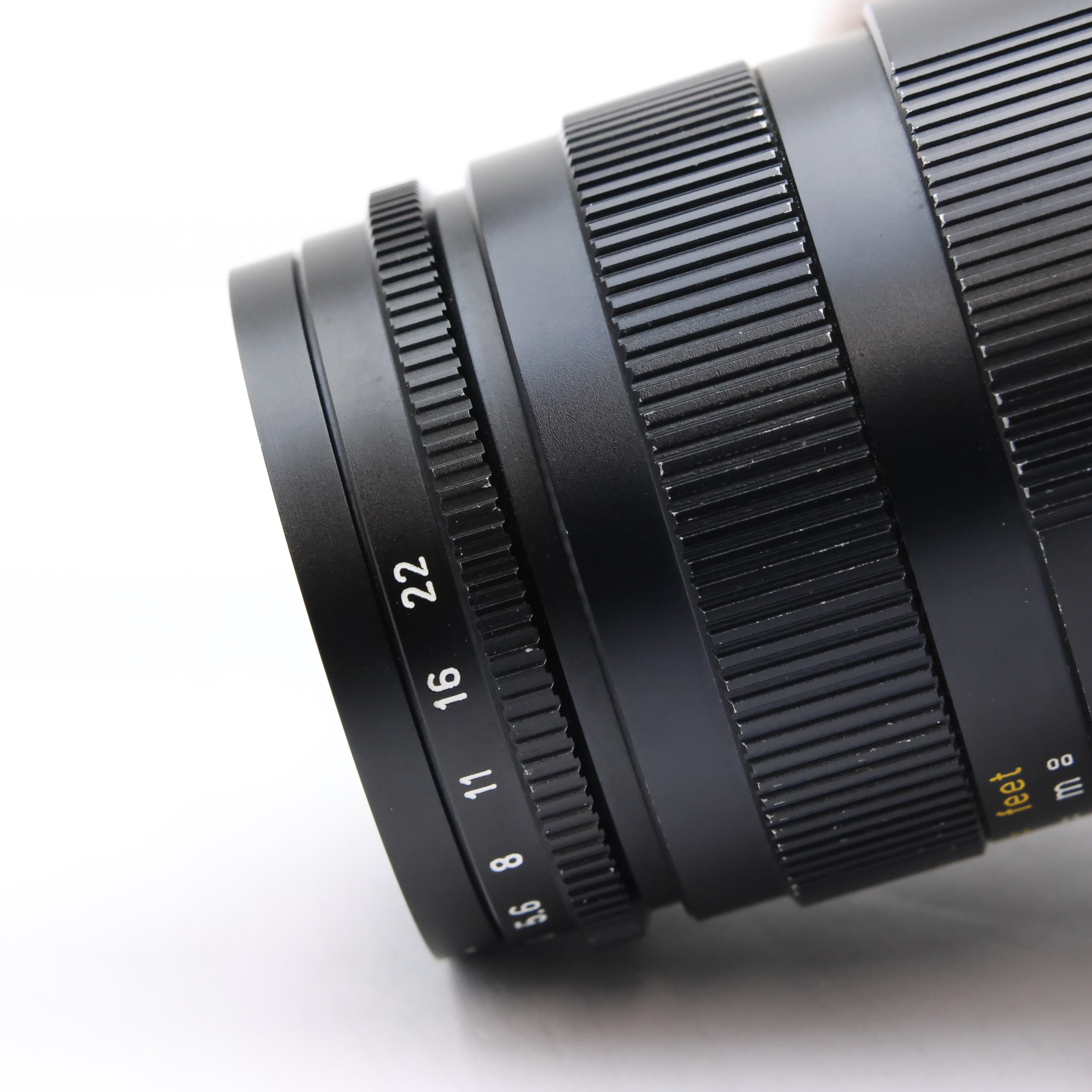ミノルタ ROKKOR 90mm F4（Leica用）シングルヘリコイド仕様 中古)MINOLTA (ミノルタ) Mロッコール 90mm F4 (CL用) *距離計連動カム