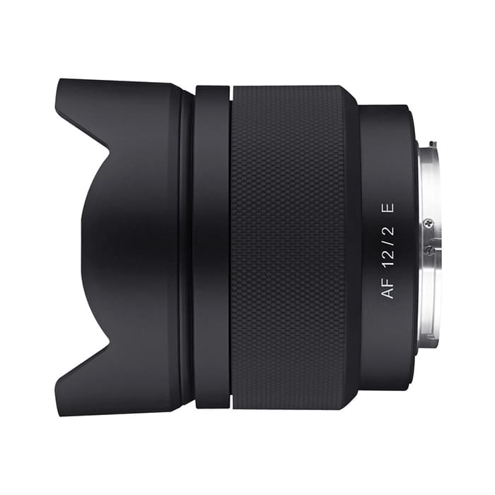 【値下げ・美品】SAMYANG AF 12mm F2.0 E 保護フィルター付き 新品)SAMYANG (サムヤン) AF 12mm F2.0 E (ソニーE/APS-C用）（商品ID