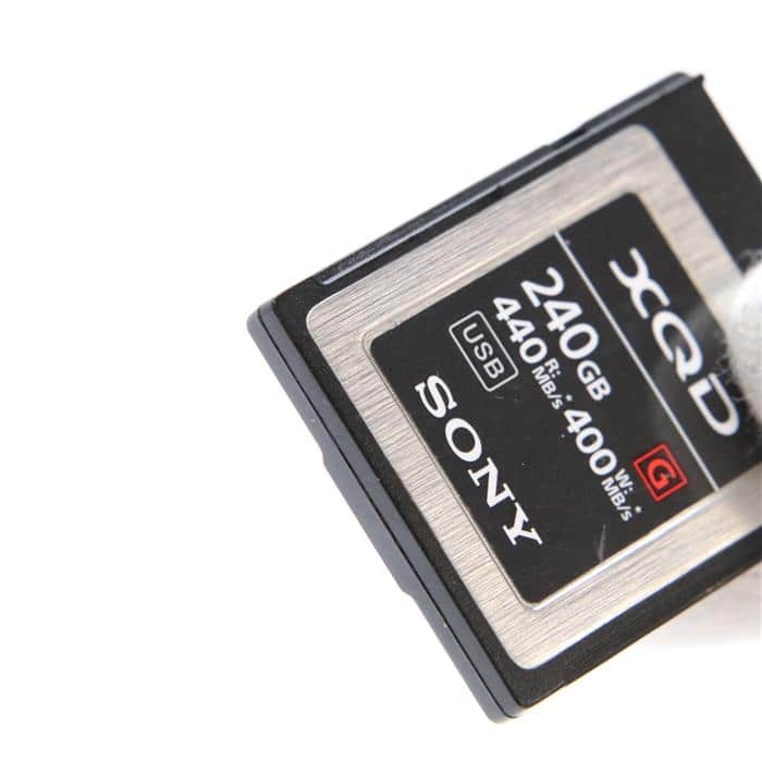 SONY (ソニー) XQDメモリーカード Gシリーズ 240GB QD-G240F マップカメラ：カメラファン  中古カメラ・レンズ検索サイト／欲しい中古カメラが見つかる！