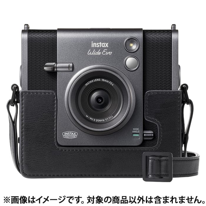 新品)FUJIFILM (フジフイルム) instax WIDE Evo カメラケース ブラック