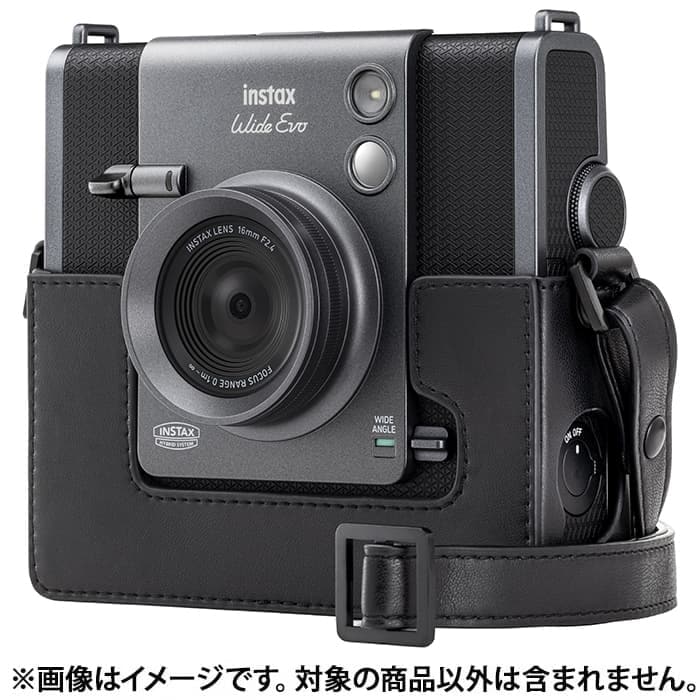 新品)FUJIFILM (フジフイルム) instax WIDE Evo カメラケース ブラック