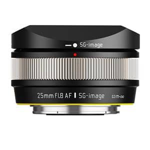 SG-image（エスジーイメージ） AF 25mm F1.8 STM（ソニーE/APS-C用） シルバー メイン