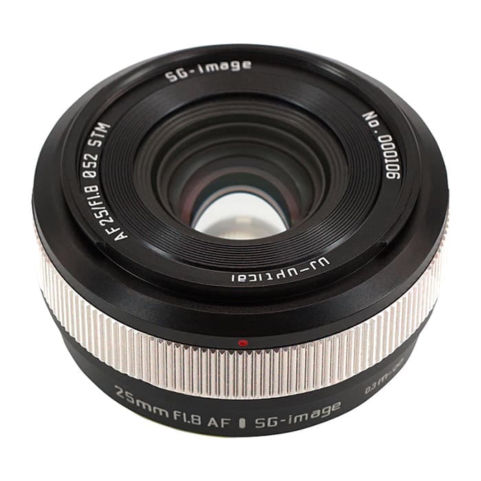 新品)SG-image（エスジーイメージ） AF 25mm F1.8 STM（ソニーE/APS-C