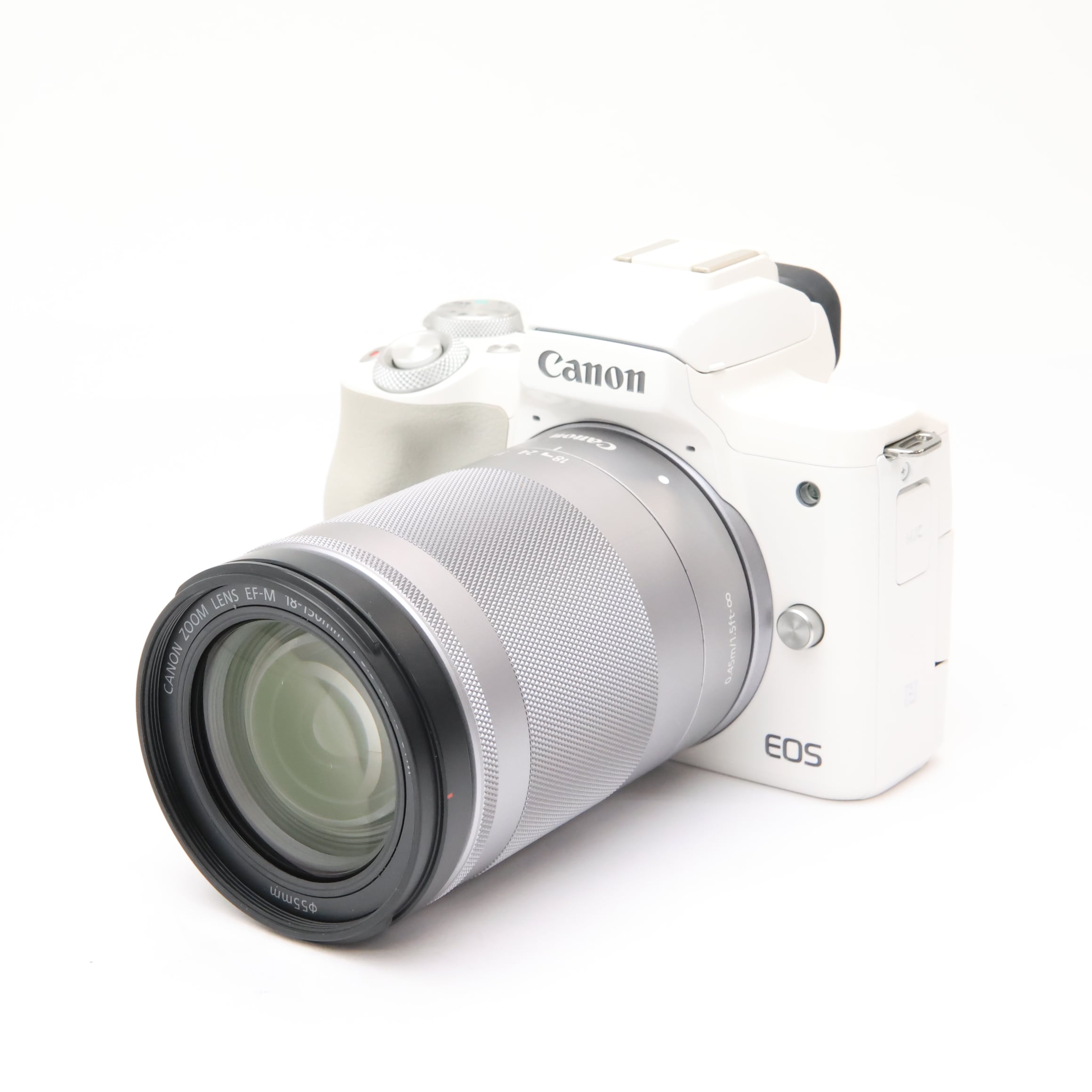 中古)Canon (キヤノン) EOS Kiss M EF-M18-150 IS STM レンズキット