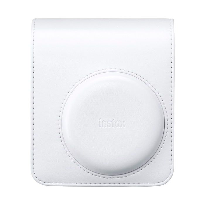 田*中様 単焦点レンズ ホワイト ケース付き 新品)FUJIFILM (フジフイルム) instax mini 13 カメラケース ホワイト