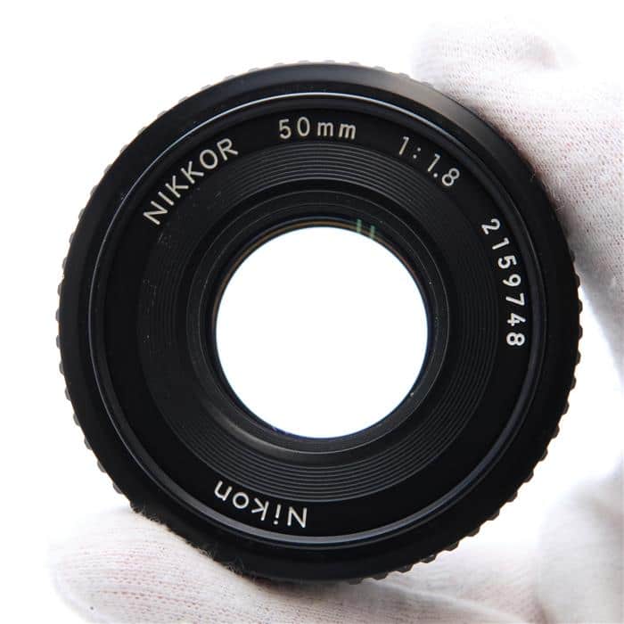 美品 ニコン Nikon Ai Nikkor 50mm F1.8 返品保証 Nikon Ai-s Nikkor 50mm F1.8 D刻印マーク入り ニコン（51629