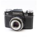 ZeissIkon (ツァイス・イコン) CONTAFLEX Super S ※テッサー50mm ペンタ部正面CONTAFLEX Sのロゴ CDSメーターAE