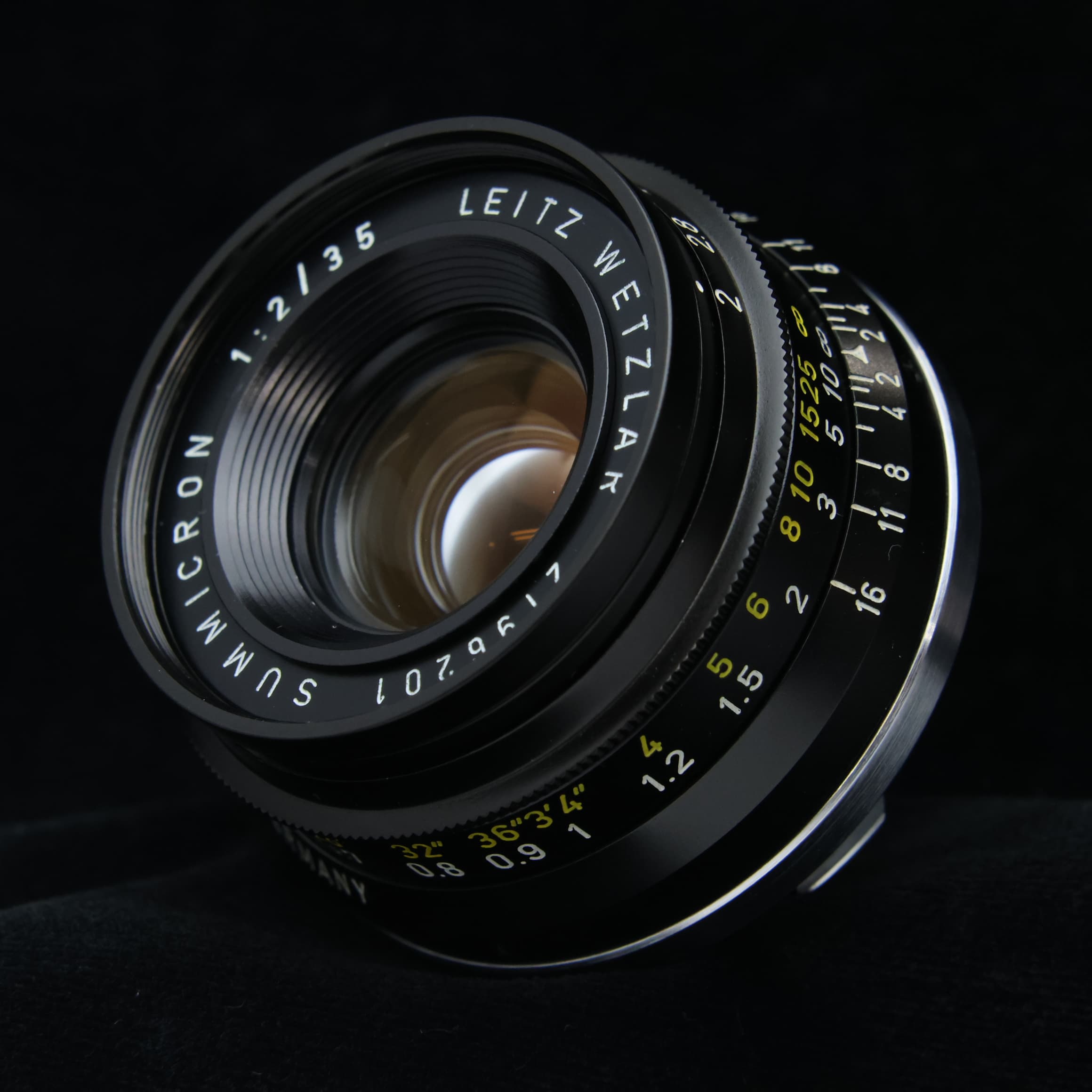 中古)Leica (ライカ) ズミクロン M35mm F2 (8枚玉) ブラッククローム