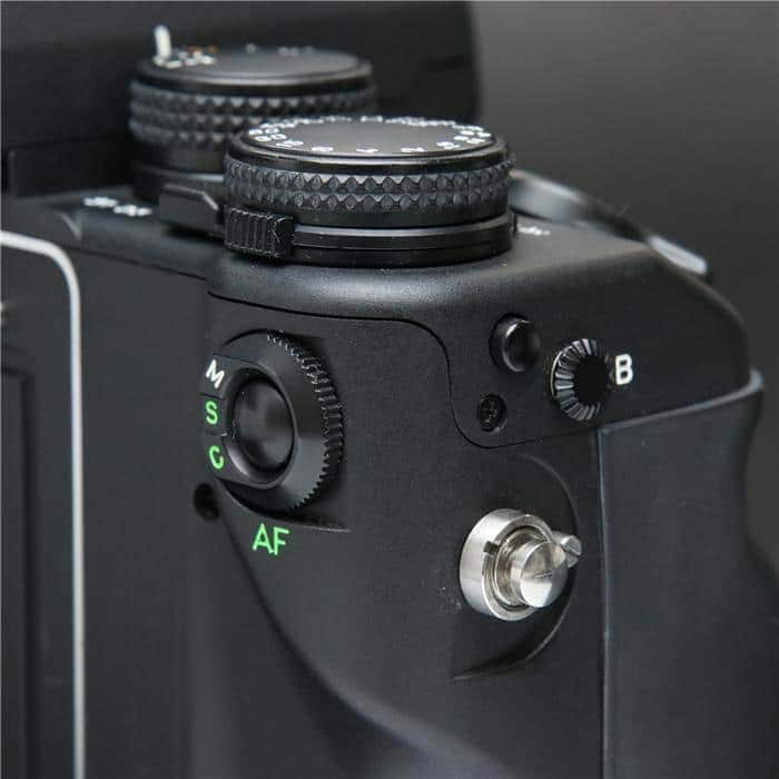 コンタックス Contax 645 AE 中判カメラ ボディ MFB-1付き 中古)CONTAX (コンタックス) 645標準セット(AEファインダー+120