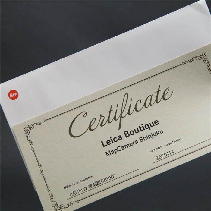 中古)Leica (ライカ) 0型ライカ 復刻版(2000)(商品ID 中古)Leica (ライカ) 0型ライカ 復刻版(2000)(商品ID