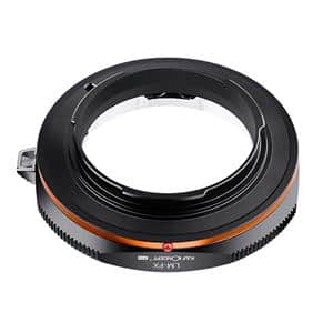 K&F Concept (ケーアンドエフ・コンセプト) マウントアダプター ライカMレンズ/フジフイルムXボディ用 KF-LMX.P