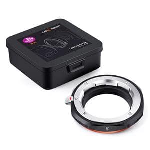 K&F Concept (ケーアンドエフ・コンセプト) マウントアダプター ライカMレンズ/フジフイルムXボディ用 KF-LMX.P