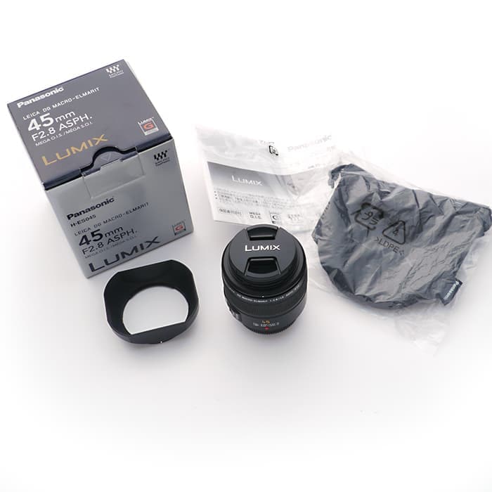 新品)Panasonic (パナソニック) LEICA DG MACRO-ELMARIT 45mm F2.8