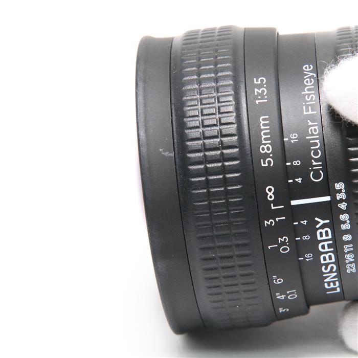 注目 Lensbaby 魚眼レンズ サーキュラーフィッシュアイ 5.8mm F3.5 マイクロフォーサーズマウント マイクロフォーサーズ対応  859773