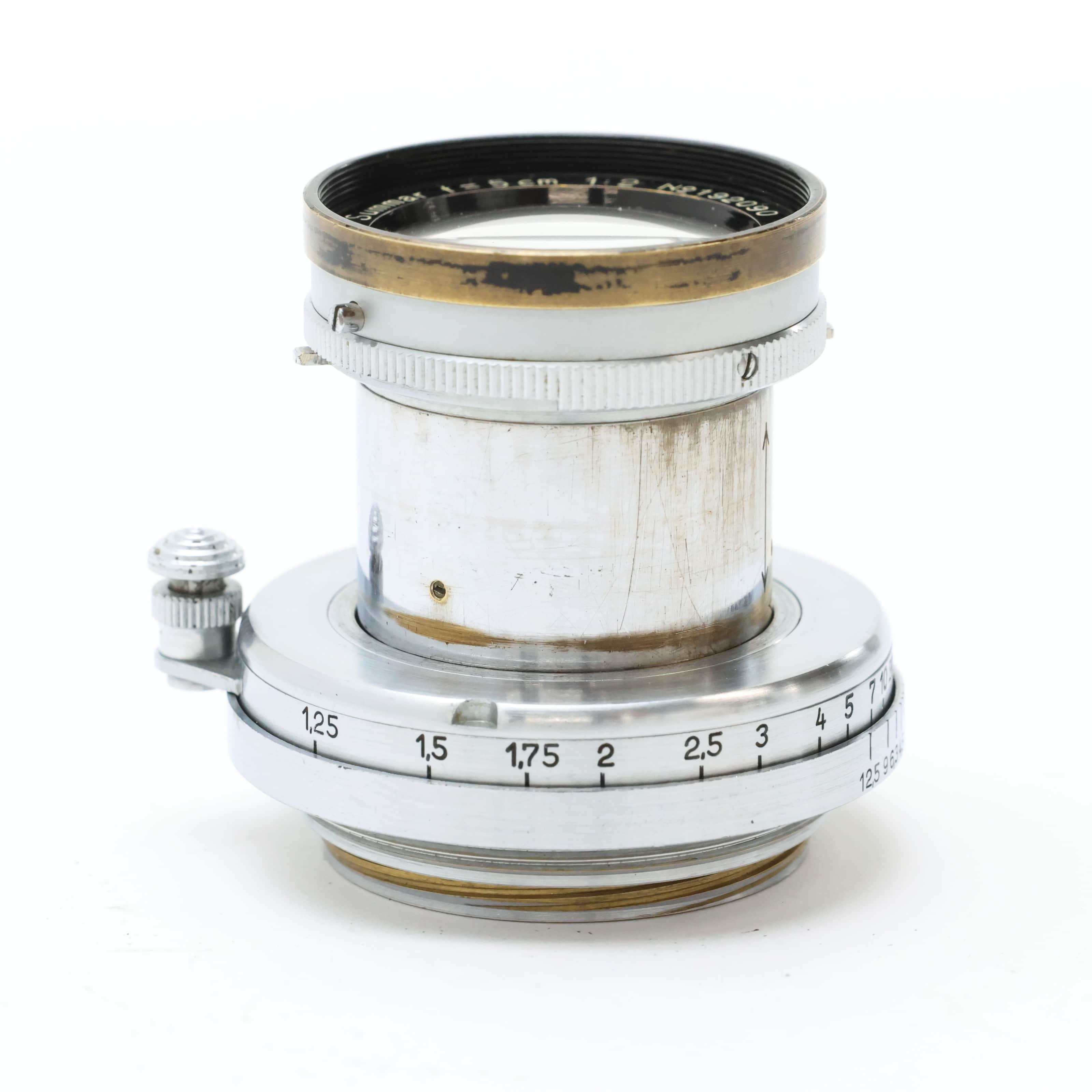Leica ライカ ズマール L50mm F2 Summar 中古)Leica (ライカ) ズマール L50mm F2 先黒クローム（商品ID