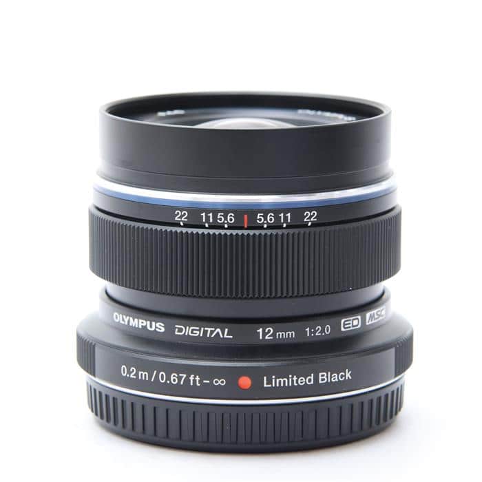M.ZUIKO DIGITAL ED12mm F2.0 リミテッドブラックキット【世界限定3000セット】
