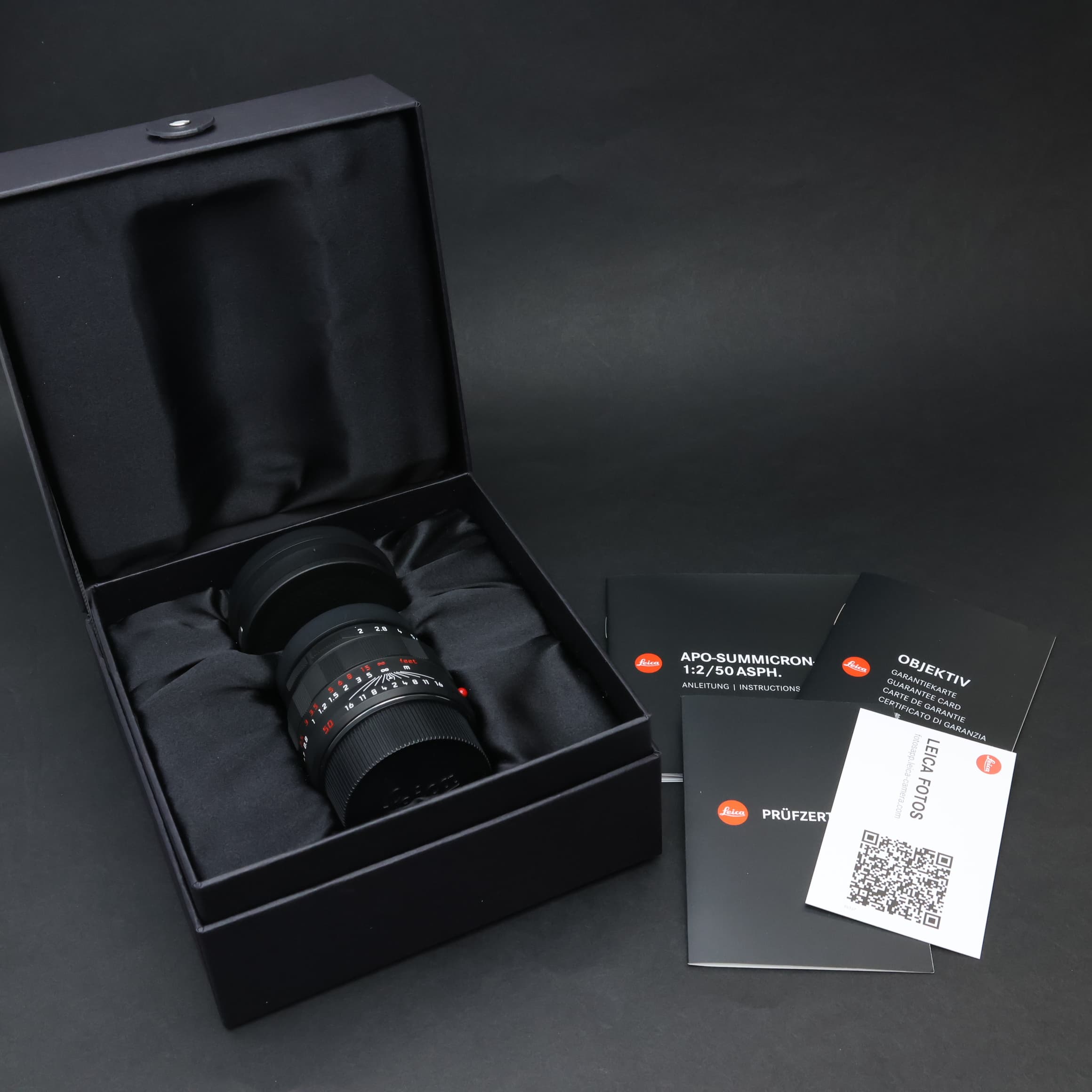 中古)Leica (ライカ) アポズミクロン M50mm F2.0 ASPH. ブラック