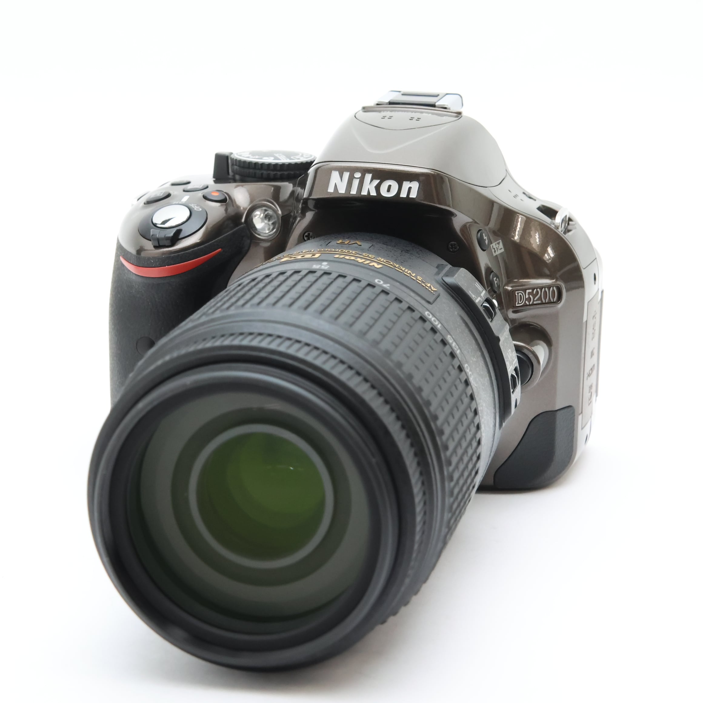 中古)Nikon (ニコン) D5200 ダブルズームキット ブロンズ（商品ID 