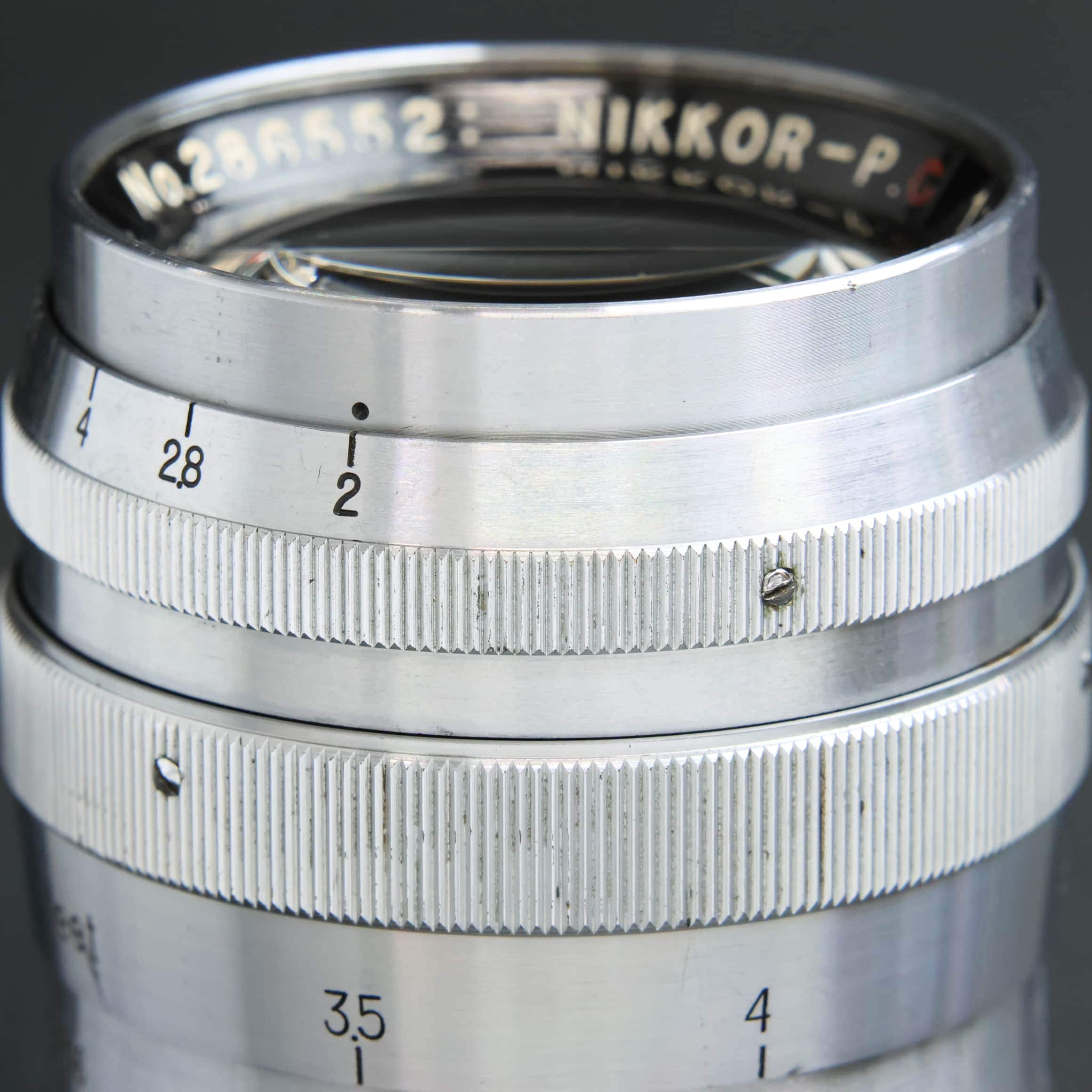 中古)Nikon (ニコン) NIKKOR-P (L) 85mm F2（MADE IN OCCUPIED JAPAN