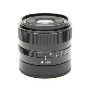 新品)銘匠光学 (めいしょうこうがく) TTArtisan AF 40mm F2（ソニーE用