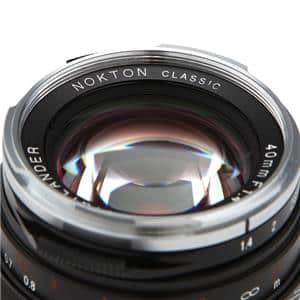 Voigtlander (フォクトレンダー) NOKTON classic 40mm F1.4 MC VM（ライカM用）